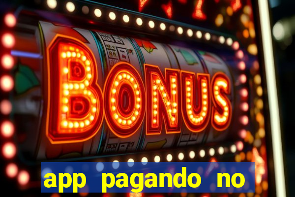 app pagando no cadastro via pix